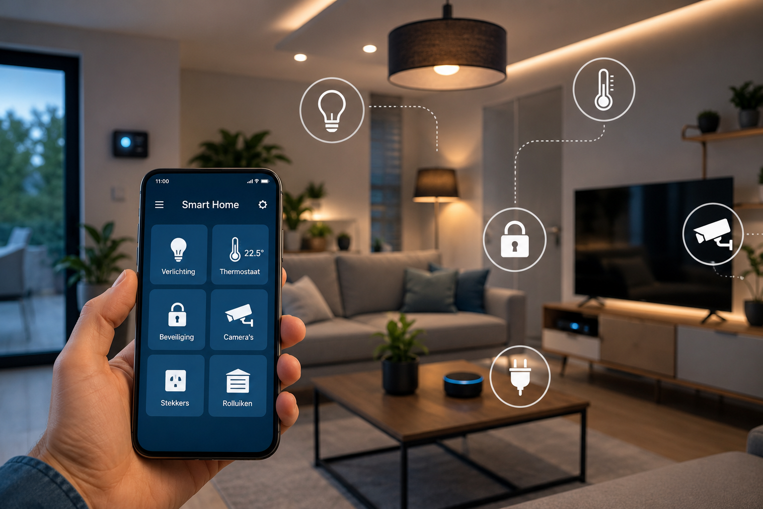 Slimme technologie maakt het dagelijks leven eenvoudiger en comfortabeler