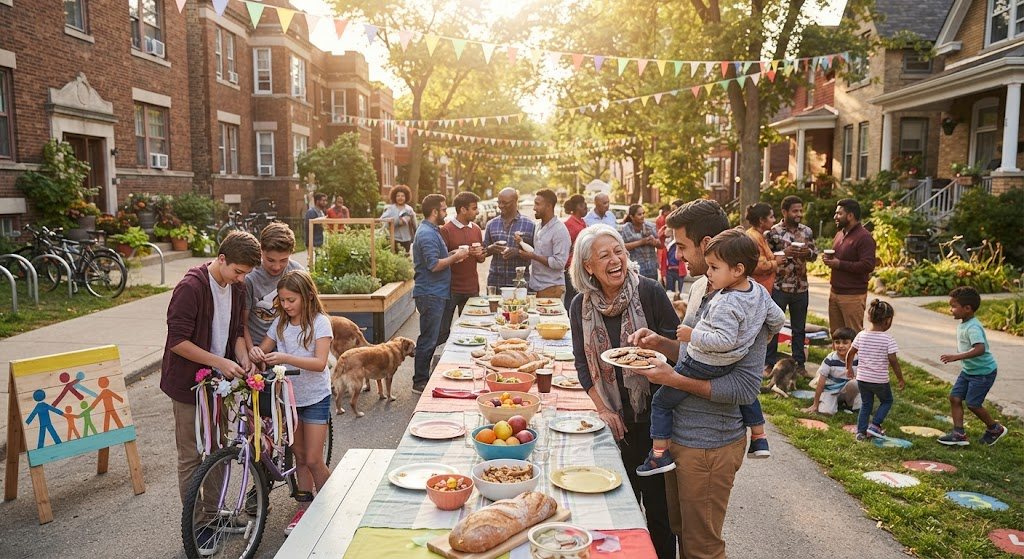 Een buurt wordt sterker wanneer mensen elkaar weer ontmoeten